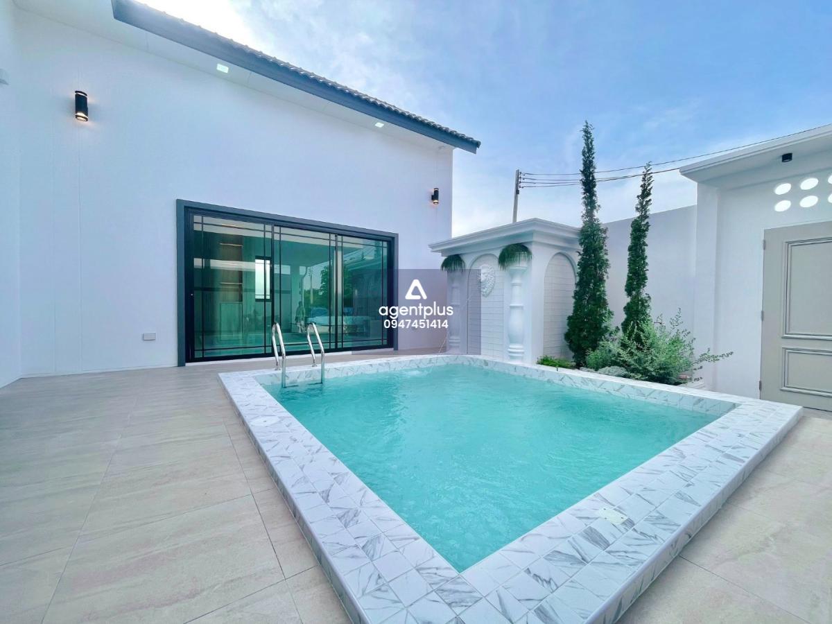ขาย Luxury Pool Villa บ้านเดี่ยว 2 ชั้น ดีไซน์โมเดิร์น ฟังก์ชันครบ อยู่เองก็หรู ลงทุนก็ปัง