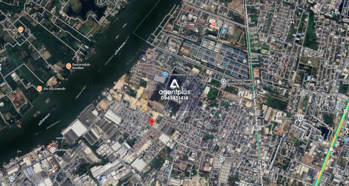 ที่ดินแปลงใหญ่ ติดถนนเทศบาลสำโรงใต้ 6 ตรงข้ามถนนสุขุมวิท 76 ใกล้ร้านสะดวกซื้อ สมุทรปราการ