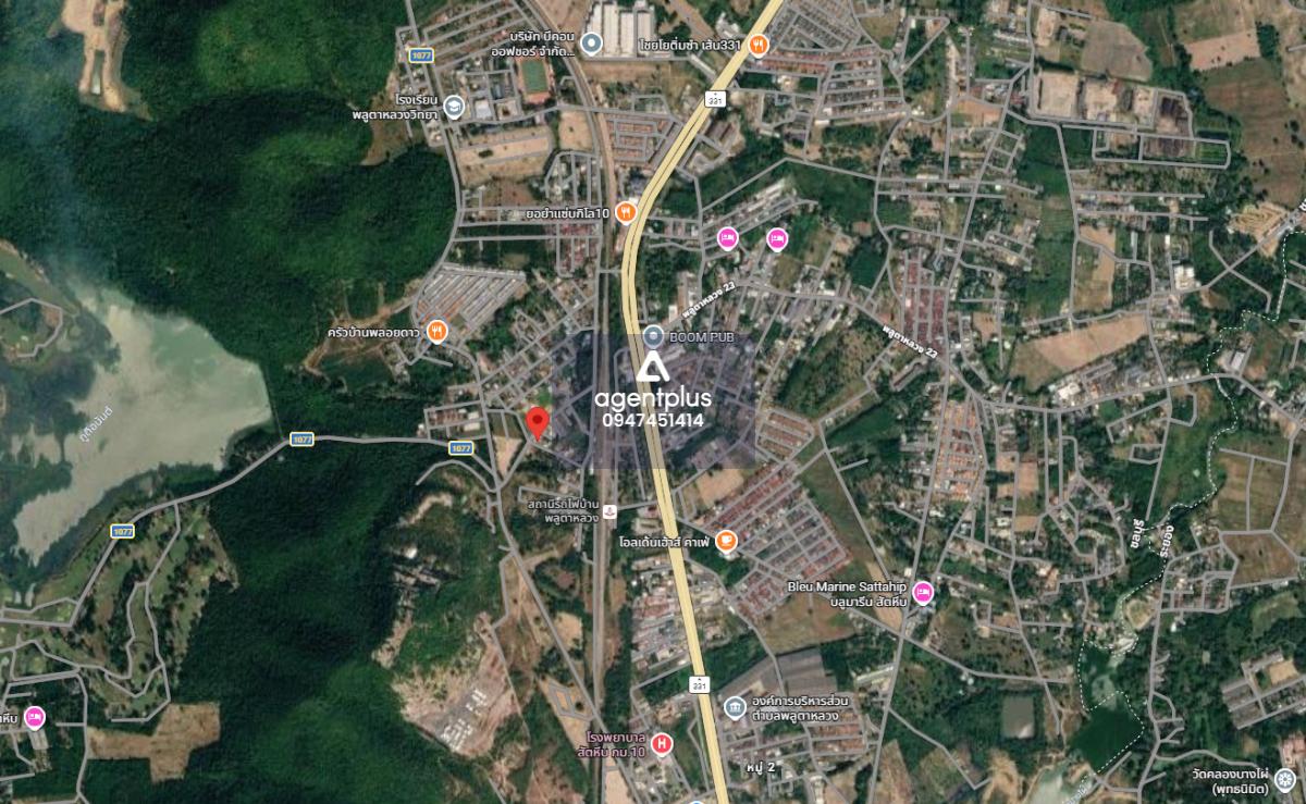 ขายที่ดินแปลงใหญ่ สภาพแปลงสวย พร้อมพัฒนาได้ทันที ติดทางเข้าเส้น 331 – พลูตาหลวง สัตหีบ