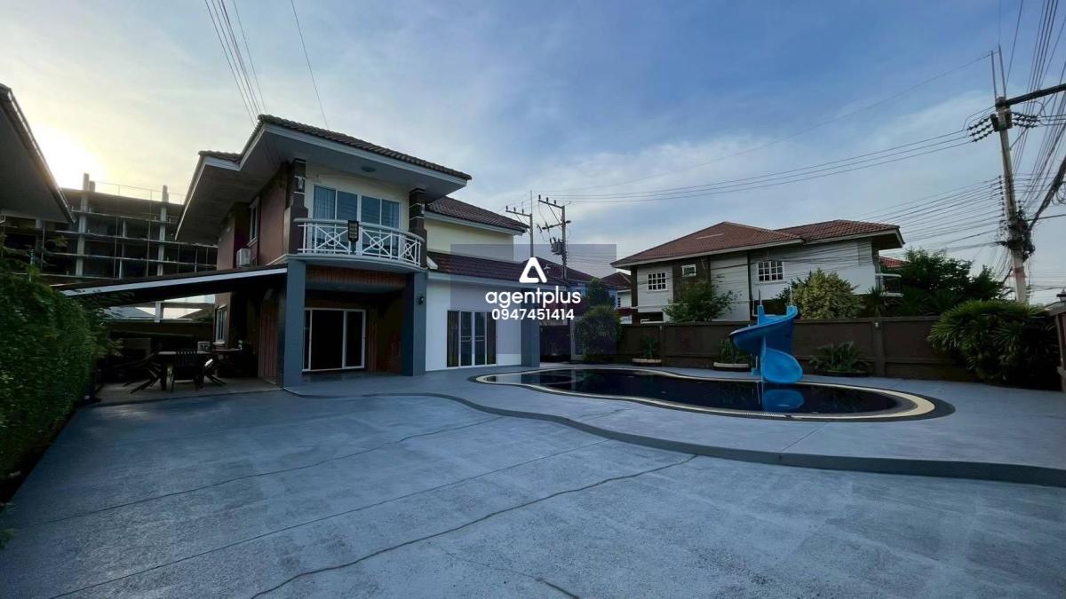 ขายบ้านเดียว 114 ตารางวา พร้อมสระว่ายน้าส่วนตัว วิวพอยท์วิลเลจ จอมเทียน