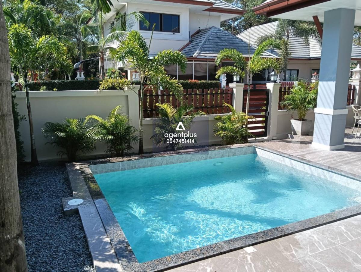 ขายบ้านเดี่ยว พร้อมสระว่ายน้ำและที่จอดรถในบ้าน บ้านดุสิต พัทยา วิลล์ 4 