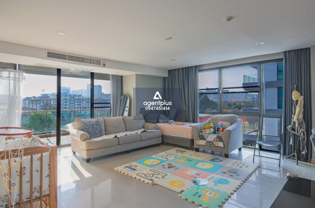 คอนโดหรู ห้องใหญ่ สไตล์รีสอร์ท ใกล้ทะเล 2 ห้องนอน 3 ห้องน้ำ