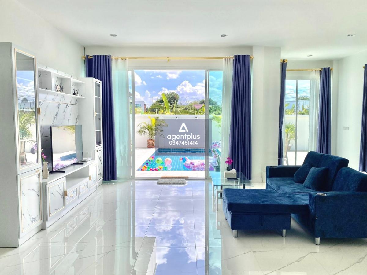 ขาย Pool Villa โซนโป่ง – มาบประชัน พร้อมสระว่ายน้ำและดาดฟ้า ทำเลใกล้อ่างมาบประชัน
