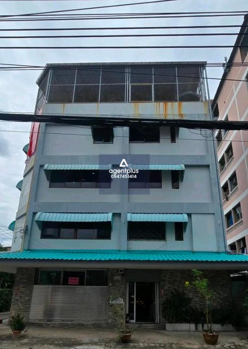 อาคารเดี่ยวให้เช่า 5 ชั้น 4 ห้องนอน 8 ห้องน้ำ ซอยประชาราษฏร์บำเพ็ญ 13 แยก 1