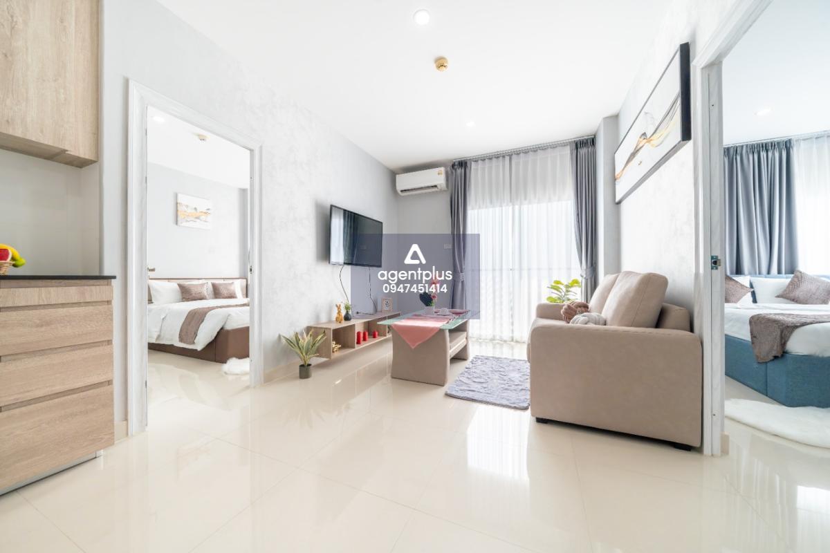 ขายคอนโด 2 ห้องนอน ยูนิตชั้นสูง วิวเมืองสุดโปร่ง CC Condominium 2 ย่านหนองปรือ-พัทยาตะวันออก