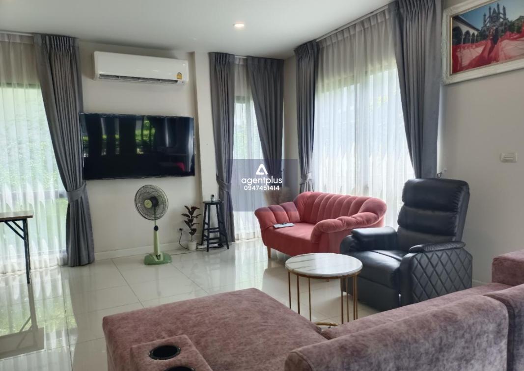 *บ้านเดี่ยวพร้อมเช่า The City ราชพฤกษ์ – สวนผัก บรรยากาศเป็นส่วนตัว เหมาะสำหรับครอบครัวใหญ่