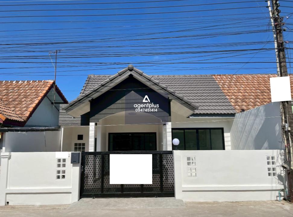 บ้านแฝดชั้นเดียว การคมนาคมสะดวก สาธารณูปโภคครบครัน ใกล้แหล่งชุมชน โครงการแวนด้าการ์เด้น นิคมพัฒนา