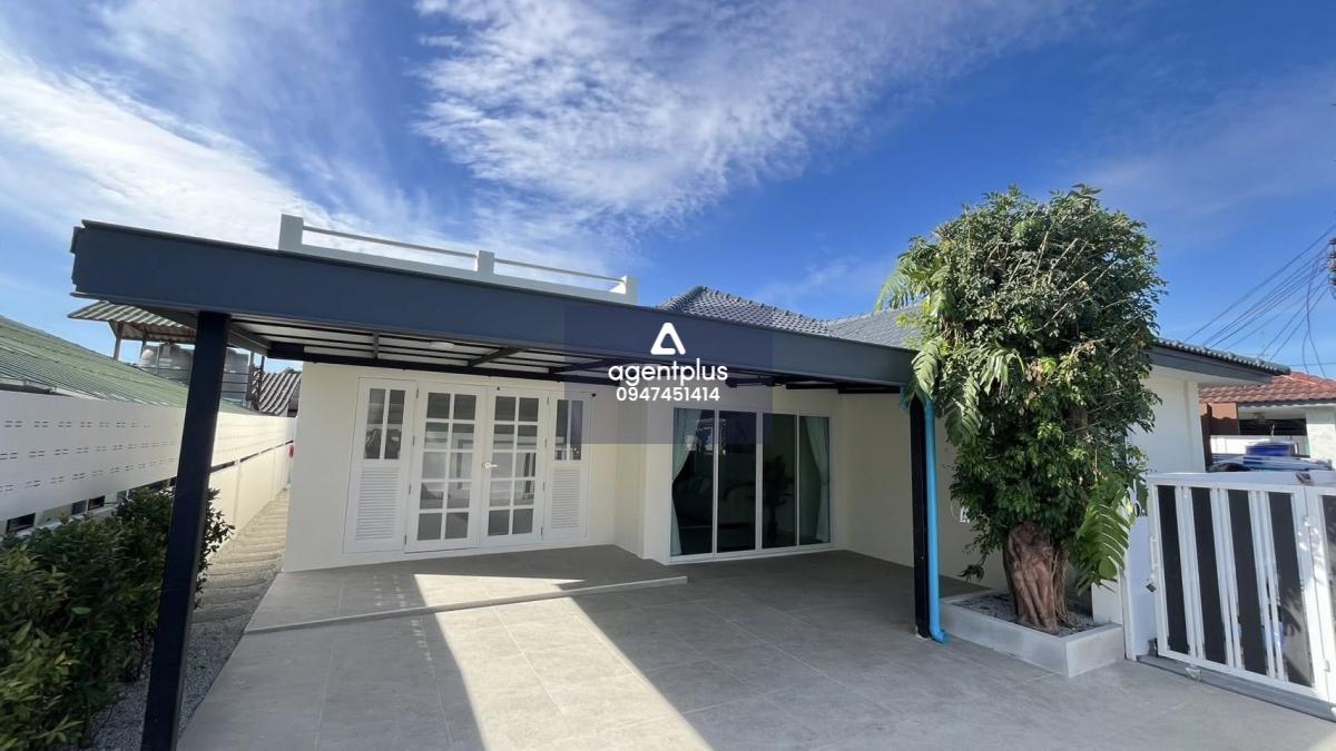 บ้านเดี่ยวรีโนเวทใหม่ แปลงมุม หมู่บ้านพัทยารุ่งเรือง ซอย 3 ทำเลดี เงียบสงบ