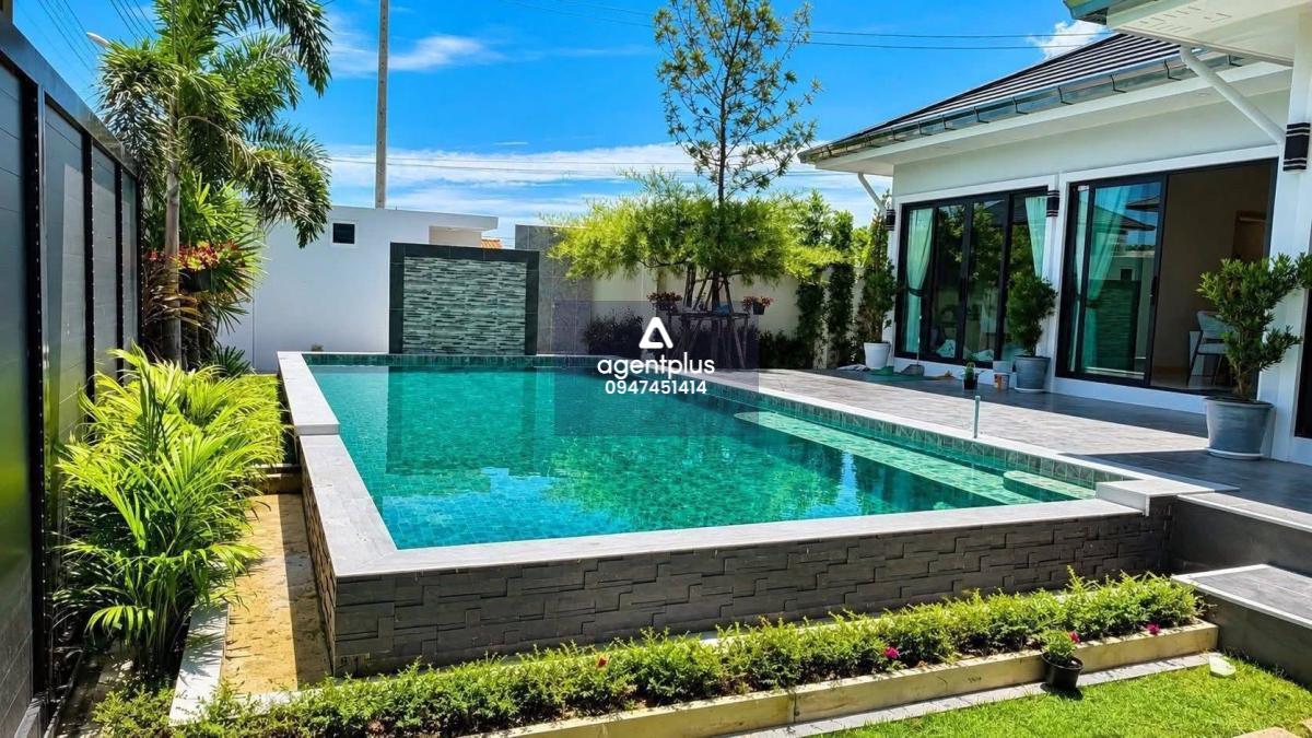 🏡 ขายพูลวิลล่าสร้างใหม่ ใจกลางห้วยใหญ่ พร้อมอยู่