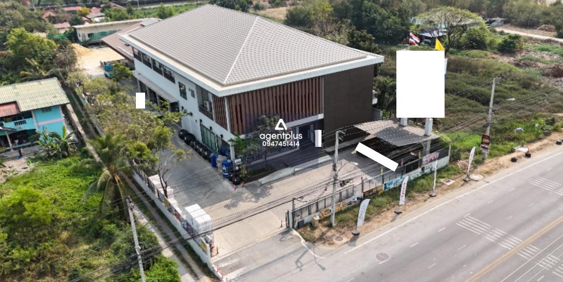 ขาย อาคาร 2 ชั้น โชว์รูม สำนักงานขาย โกดัง และที่พักอาศัย พร้อมโซลาร์เซลล์ ติดถนนประชาร่วมใจ