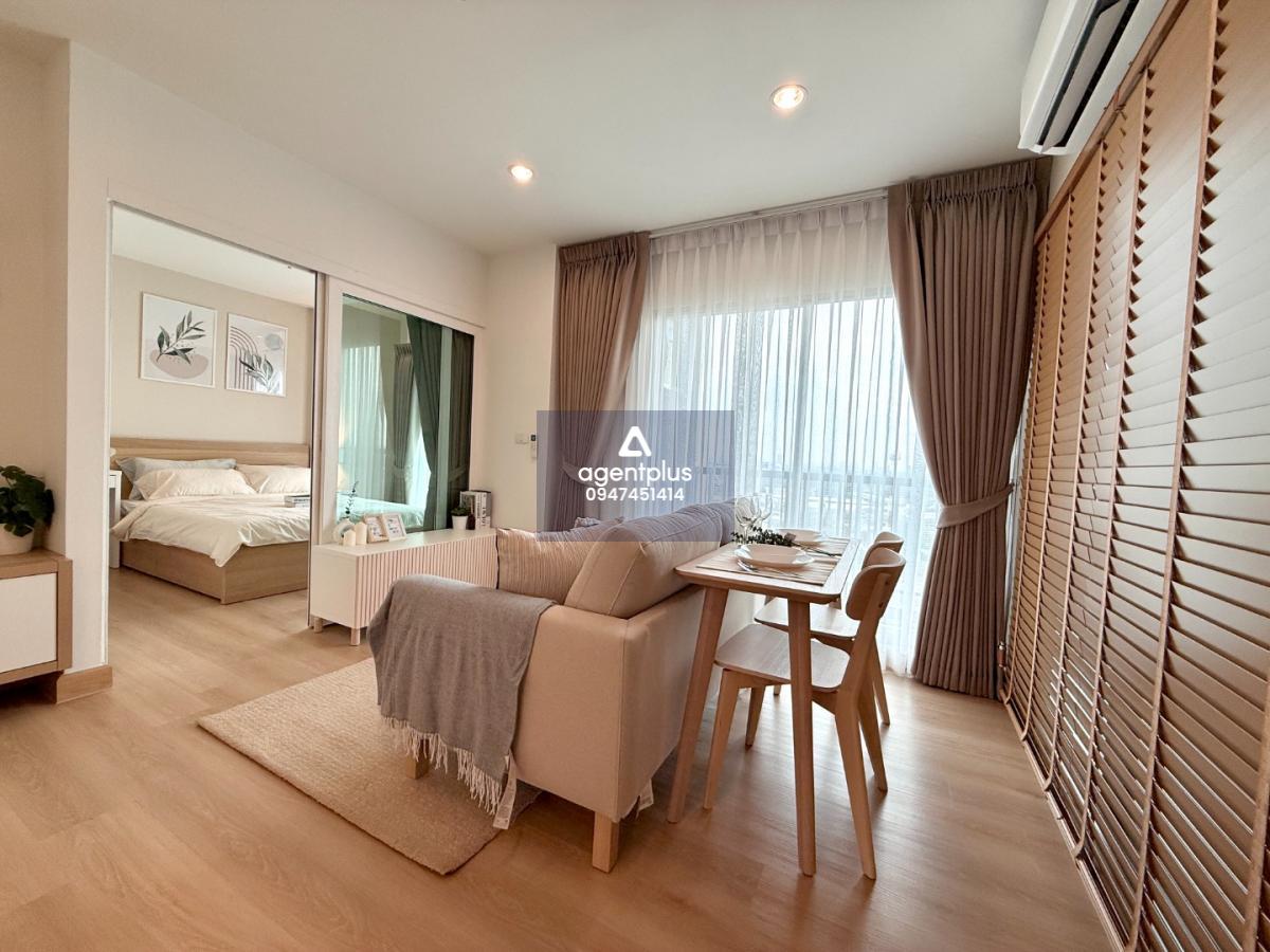 ขายด่วน เดอะคีย์ แจ้งวัฒนะ ห้องสไตล์มินิมอล รีโนเวทใหม่ ใกล้รถไฟฟ้าสถานีศรีรัช แค่ 50 เมตร