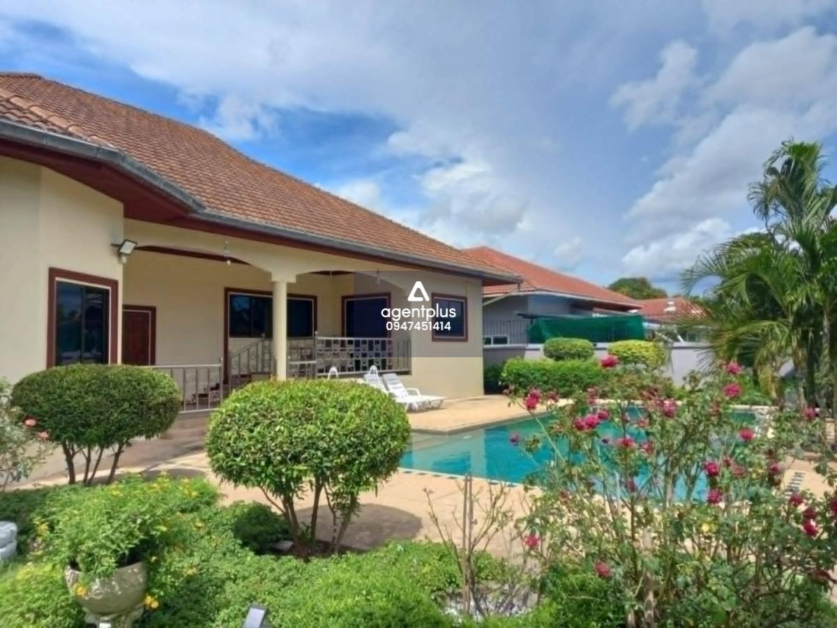 ขายพูลวิลล่าพื้นที่ใหญ่ ใกล้วัดหนองเกตน้อย พัทยา