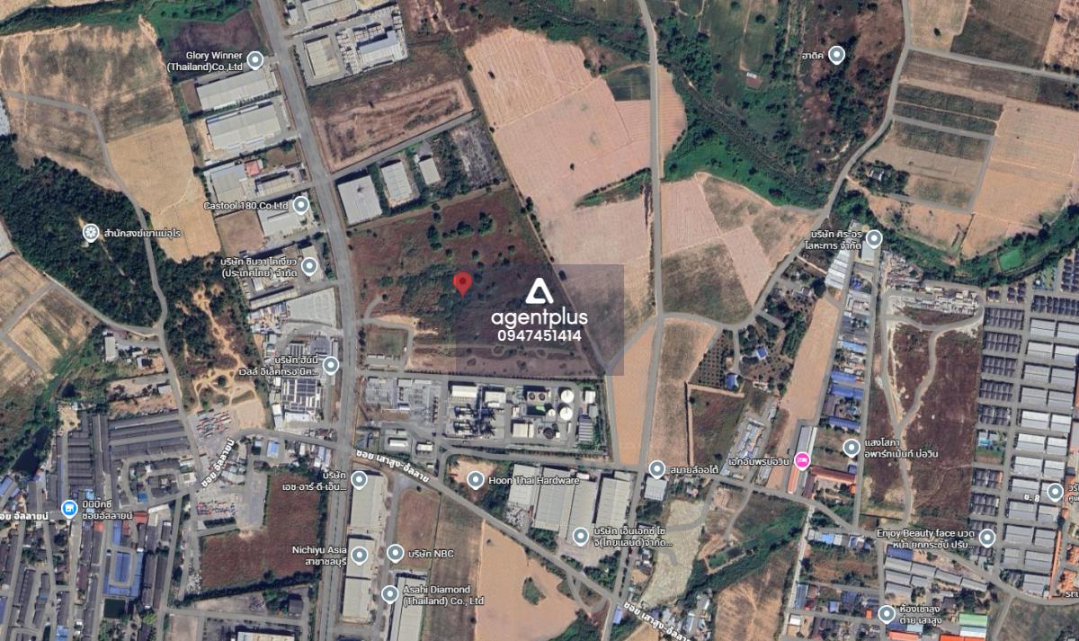 ขายที่ดินเขตนิคมอุตสาหกรรม นิคม WHA (IEAT) ขอใบอนุญาติได้ ศรีราชา ชลบุรี