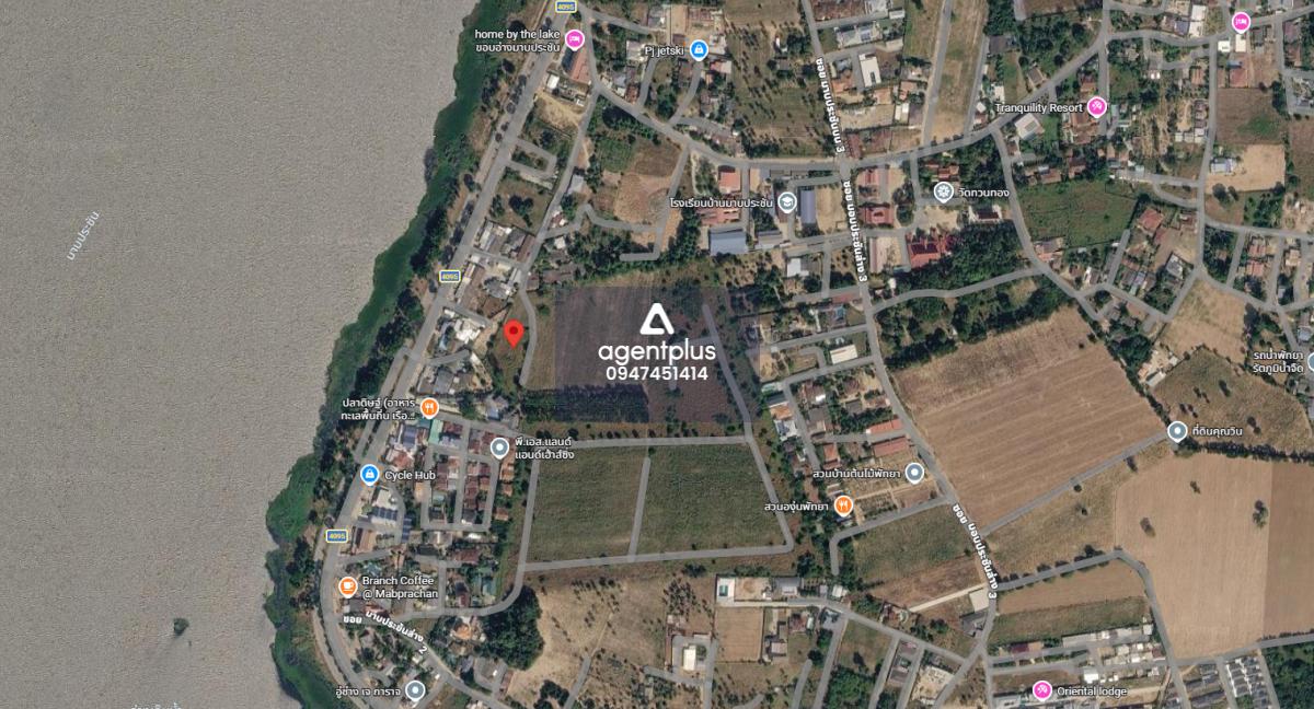 ขายที่ดินเปล่าพร้อมแบบบ้านพลูวิลล่า ติดอ่างมาบประชัน เพียง 100 เมตร พัทยา