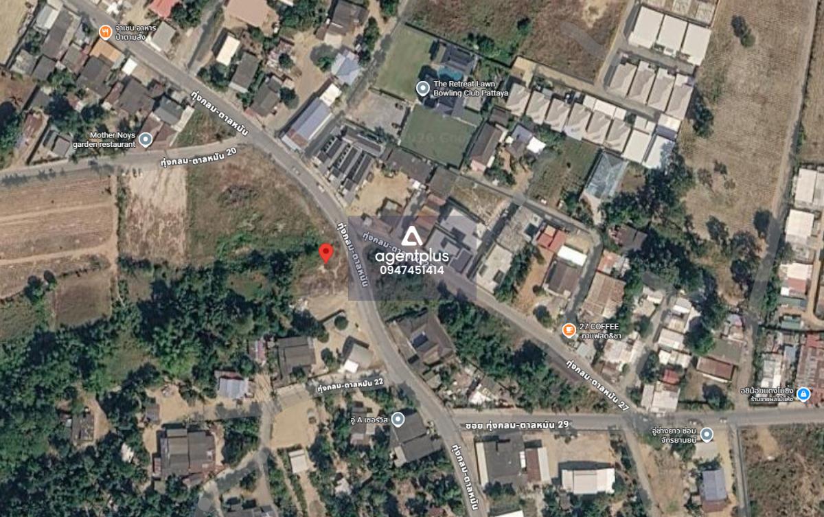 *ขายที่ดินลงทุนทำเลทอง ทุ่งกลมตาลหมัน พัทยา ติดถนนหลักคอนกรีต ใกล้อ่างเก็บน้ำชากนอก