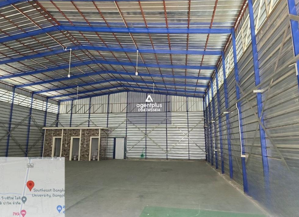 ให้เช่าโกดัง โรงงาน​ เทพารักษ์​คลองขุด​ พื้นที่​ 150​ ตรม​ -​ 1,000 ตรม​ ติด​ถนนใหญ่​ คลองขุด​