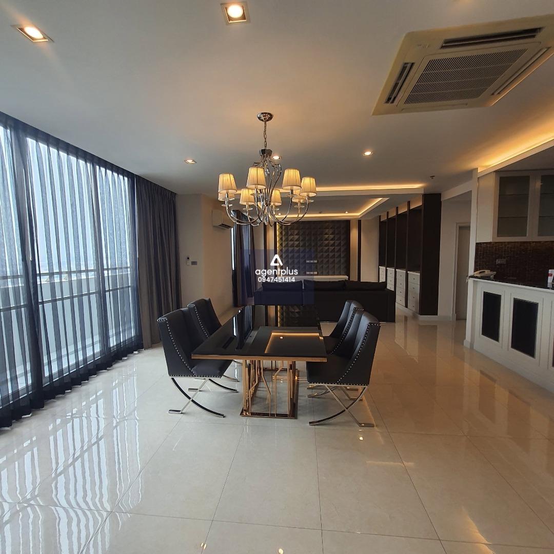  ให้เช่าคอนโดหรู Penthouse Duplex 2 ชั้น 3 ห้องนอน ห้องมุม วิวเมืองสุดอลังการ