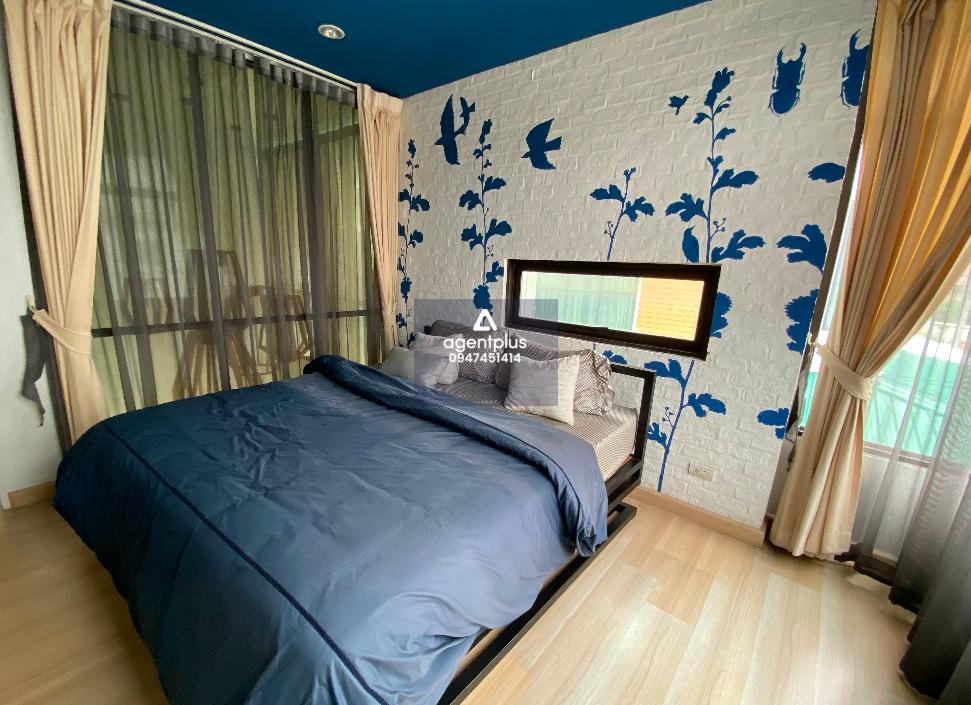 บ้านแฝด 3 ชั้น พร้อมเฟอร์นิเจอร์ ให้เช่าในโครงการ เวอรีเดียน ราชพฤกษ์