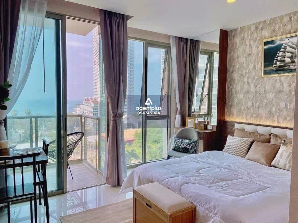 ขายคอนโดริเวียร่า วงอมาตย์ ห้องสตูดิโอ วิวทะเล