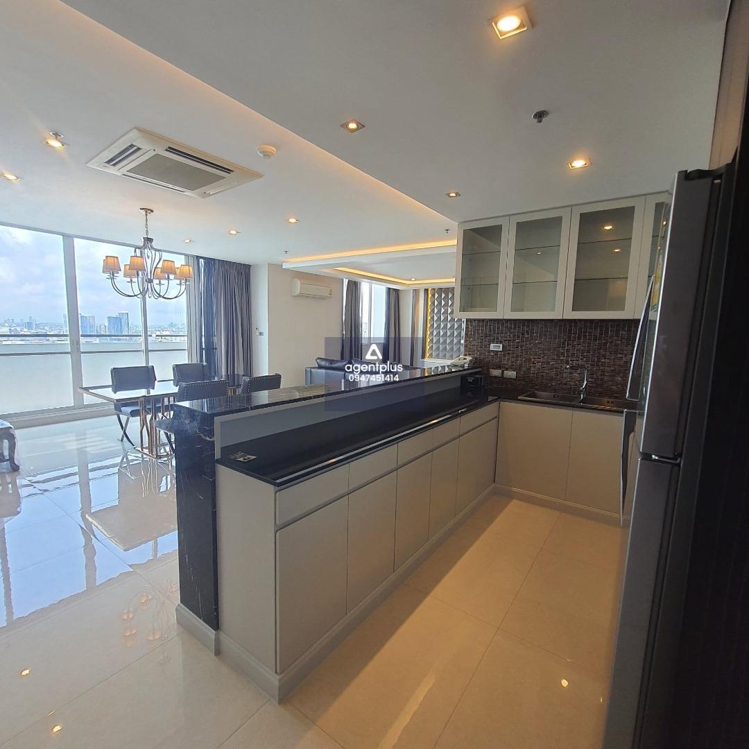  ให้เช่าคอนโดหรู Penthouse Duplex 2 ชั้น 3 ห้องนอน ห้องมุม วิวเมืองสุดอลังการ
