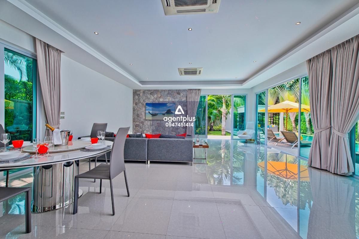 ขายบ้านพูลวิลล่าพร้อมสระว่ายน้ำส่วนตัว โครงการ เดอะ วินยาร์ด เฟส 3